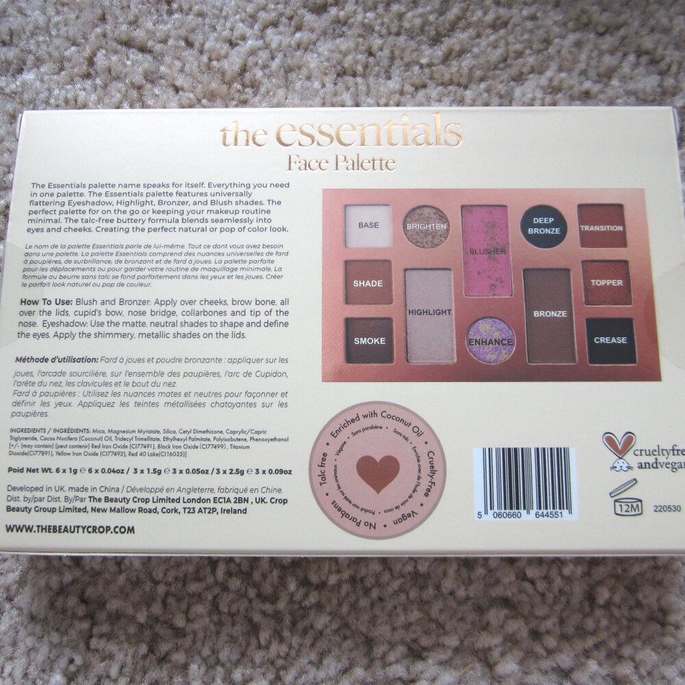 The Beauty Crop The Essentials Face Palette Face and Eye Palette - Picture 2 of 4
